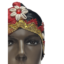 Quilla Eleggua Premium (Cauries y cristales) ·